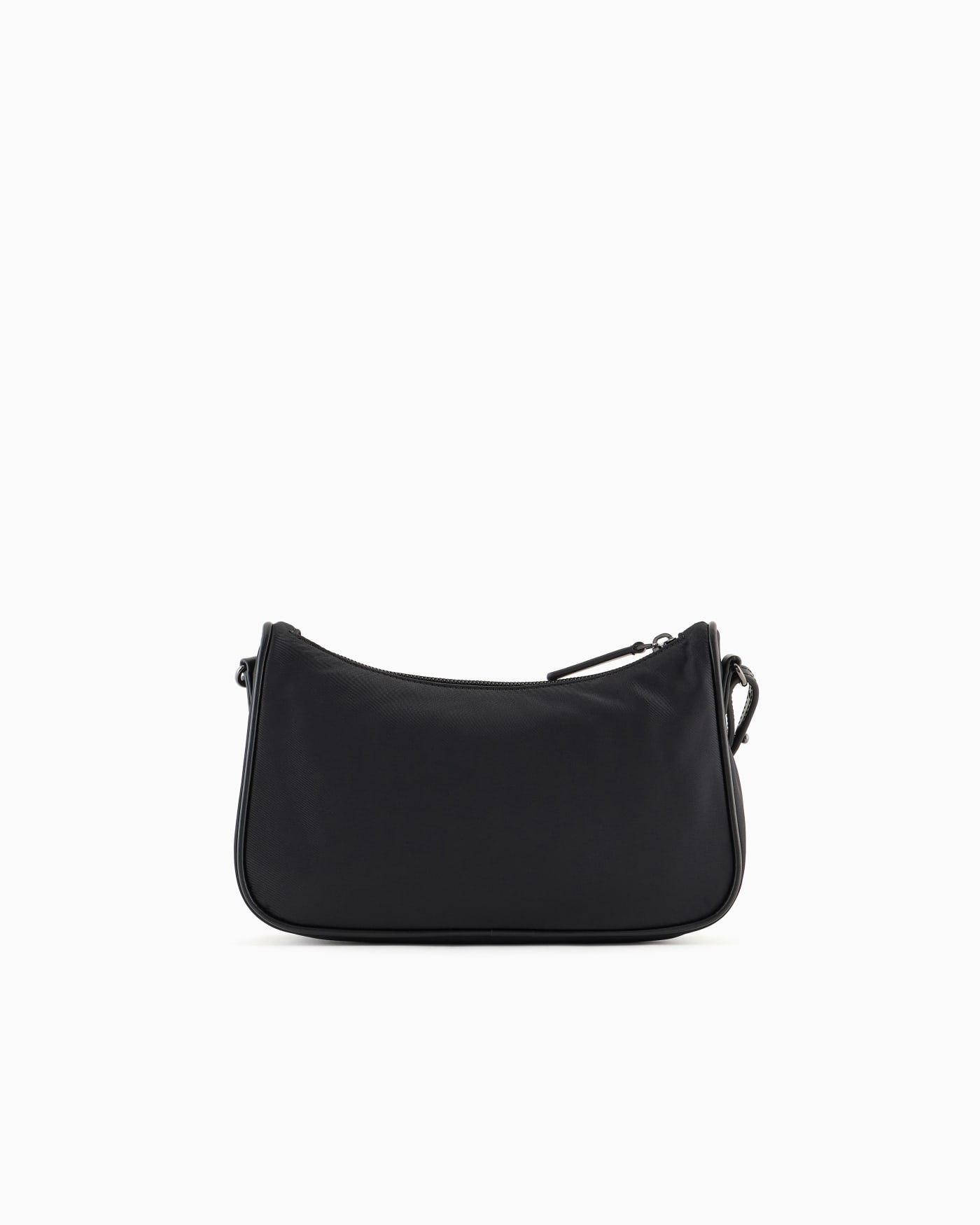 Recycled nylon shoulder bag unisex