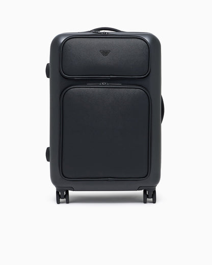 Carry-on bag with laptop pocket for man