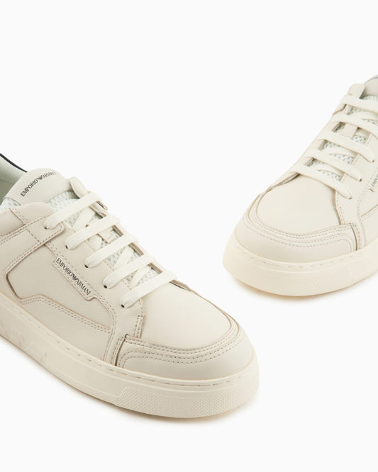 Palmellato leather sneakers