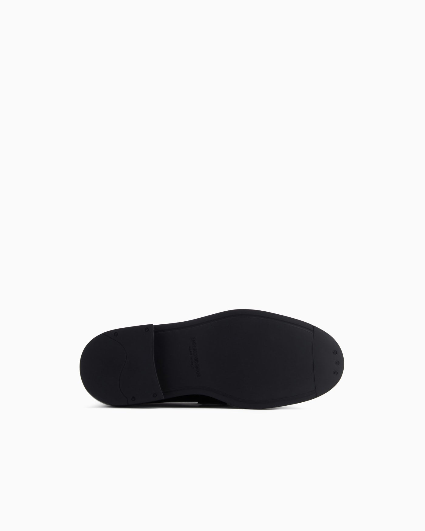 Brushed leather loafers