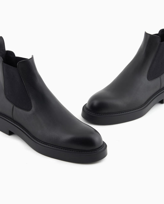 Dappled leather Beatle boots