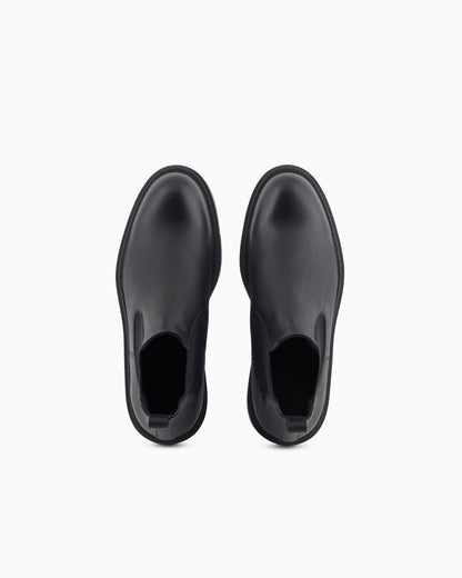 Dappled leather Beatle boots