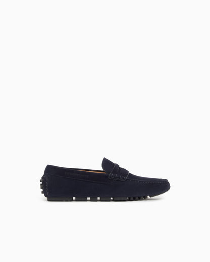 Suede driving shoes