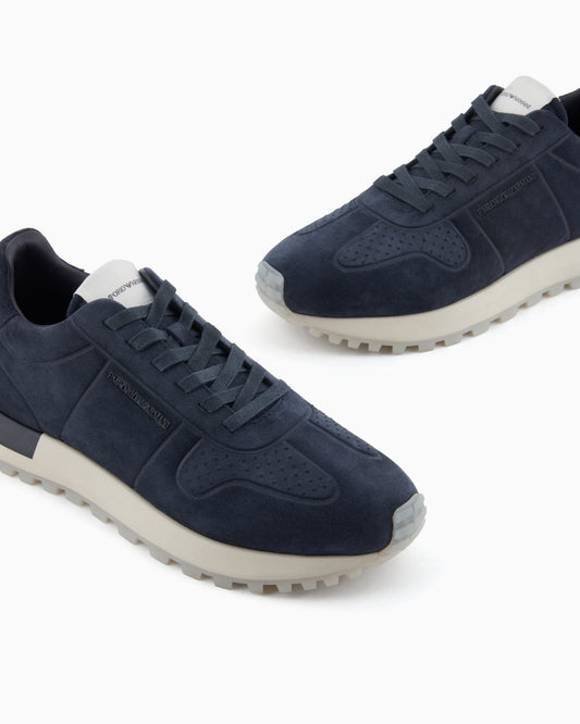 Suede sneakers