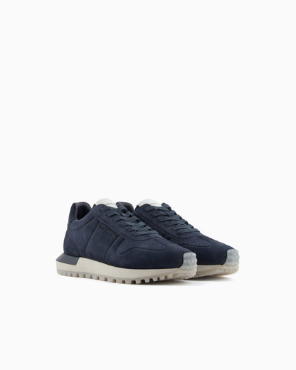 Suede sneakers
