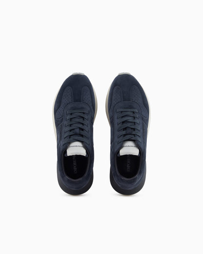 Suede sneakers