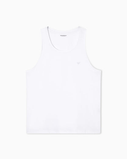 Pima jersey loungewear tank top