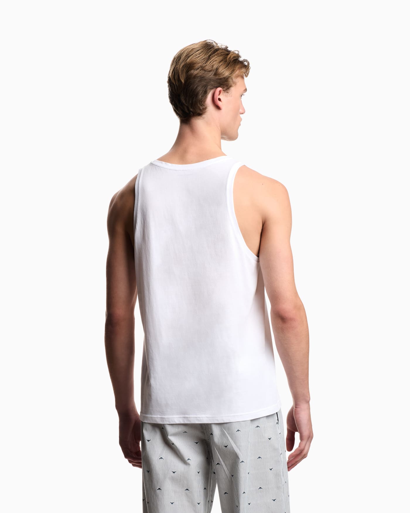 Pima jersey loungewear tank top