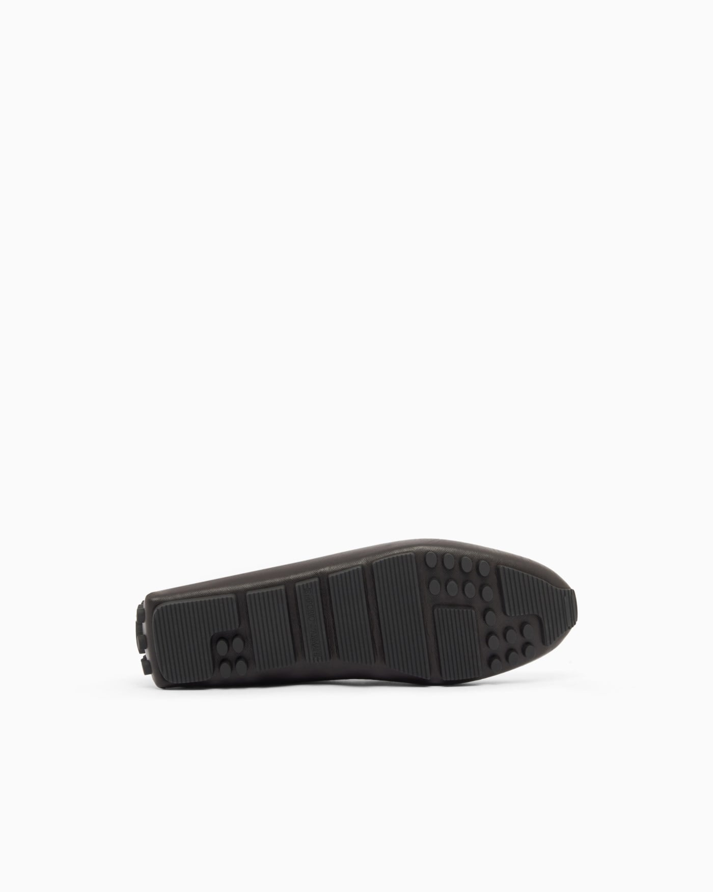 Saffiano leather driving loafers