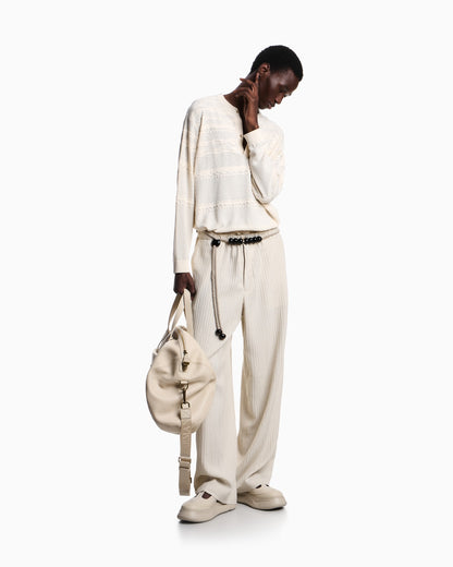 Lyocell-blend, Henley neckline jumper