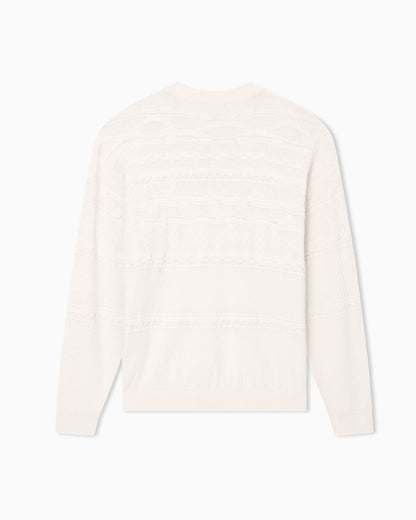 Lyocell-blend, Henley neckline jumper