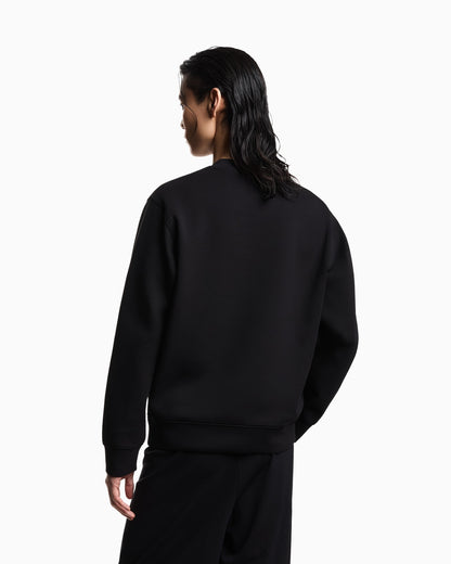 Sweatshirt Essential in cotton double jersey