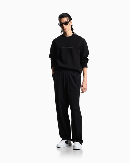 Sweatshirt Essential in cotton double jersey