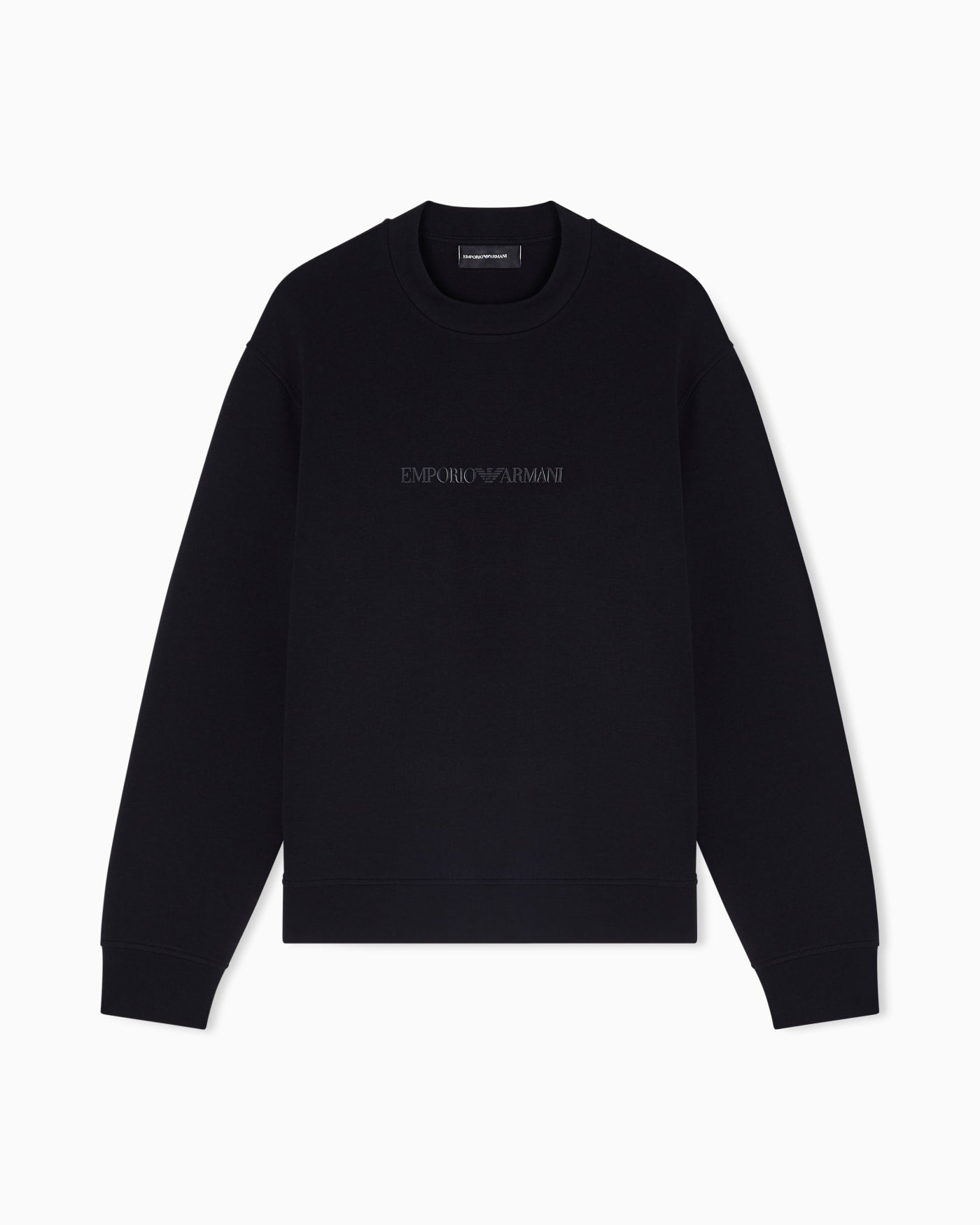 Sweatshirt Essential in cotton double jersey