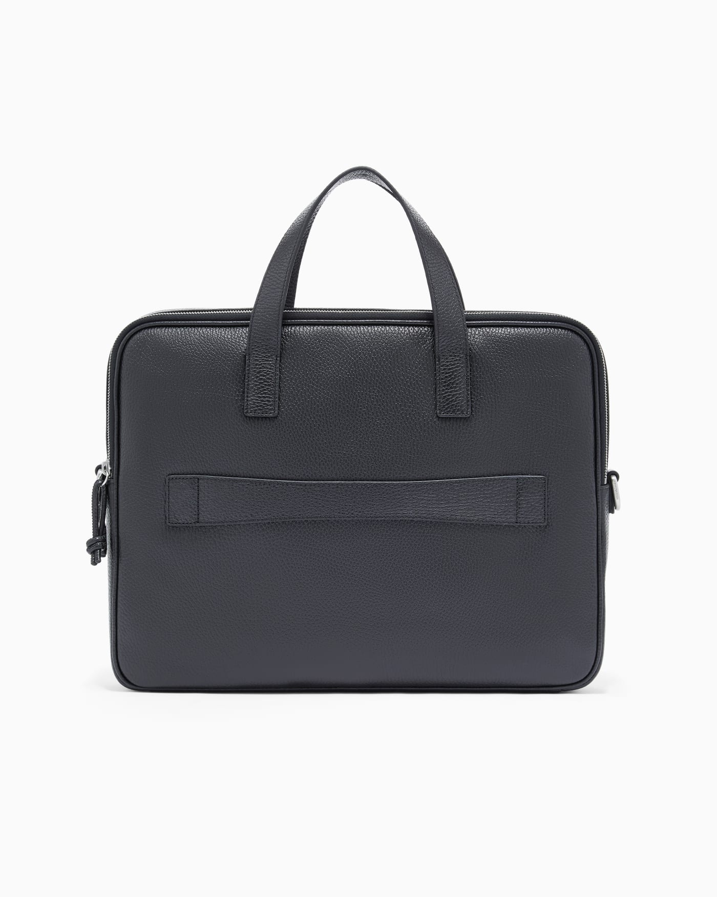 business bag in tumbled leather
