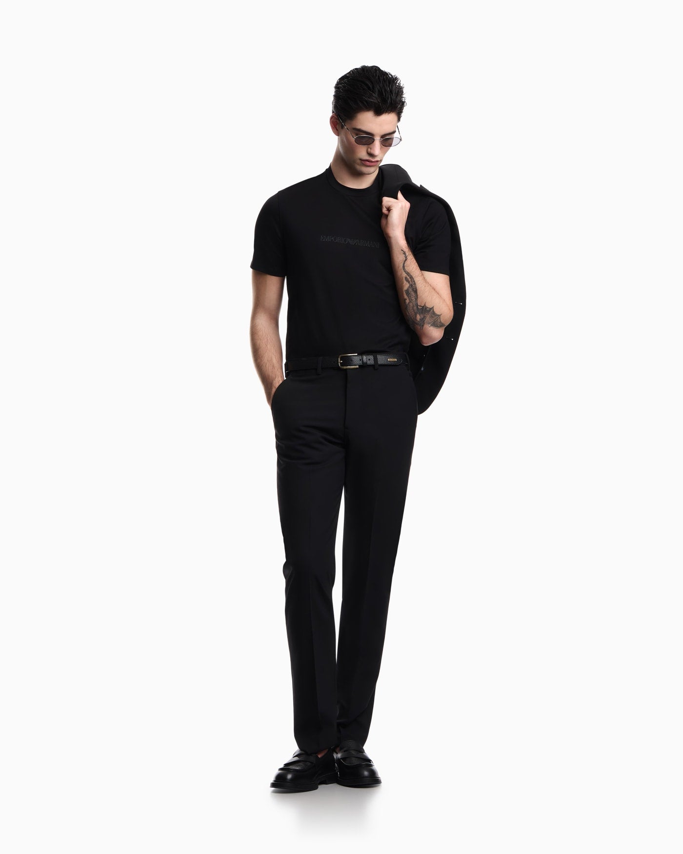 T-shirt Essential slim fit in pima cotton jersey
