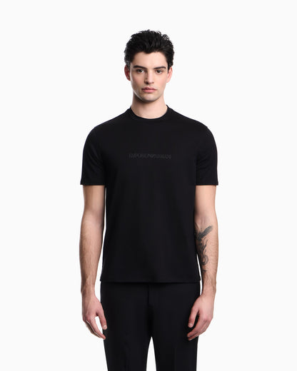 T-shirt Essential slim fit in pima cotton jersey