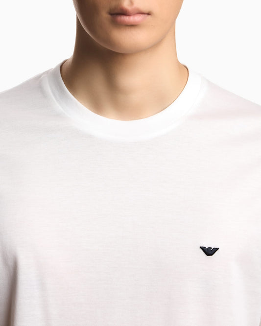 3D eagle embroidery t-shirt man