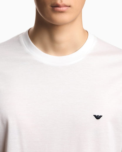 3D eagle embroidery t-shirt man
