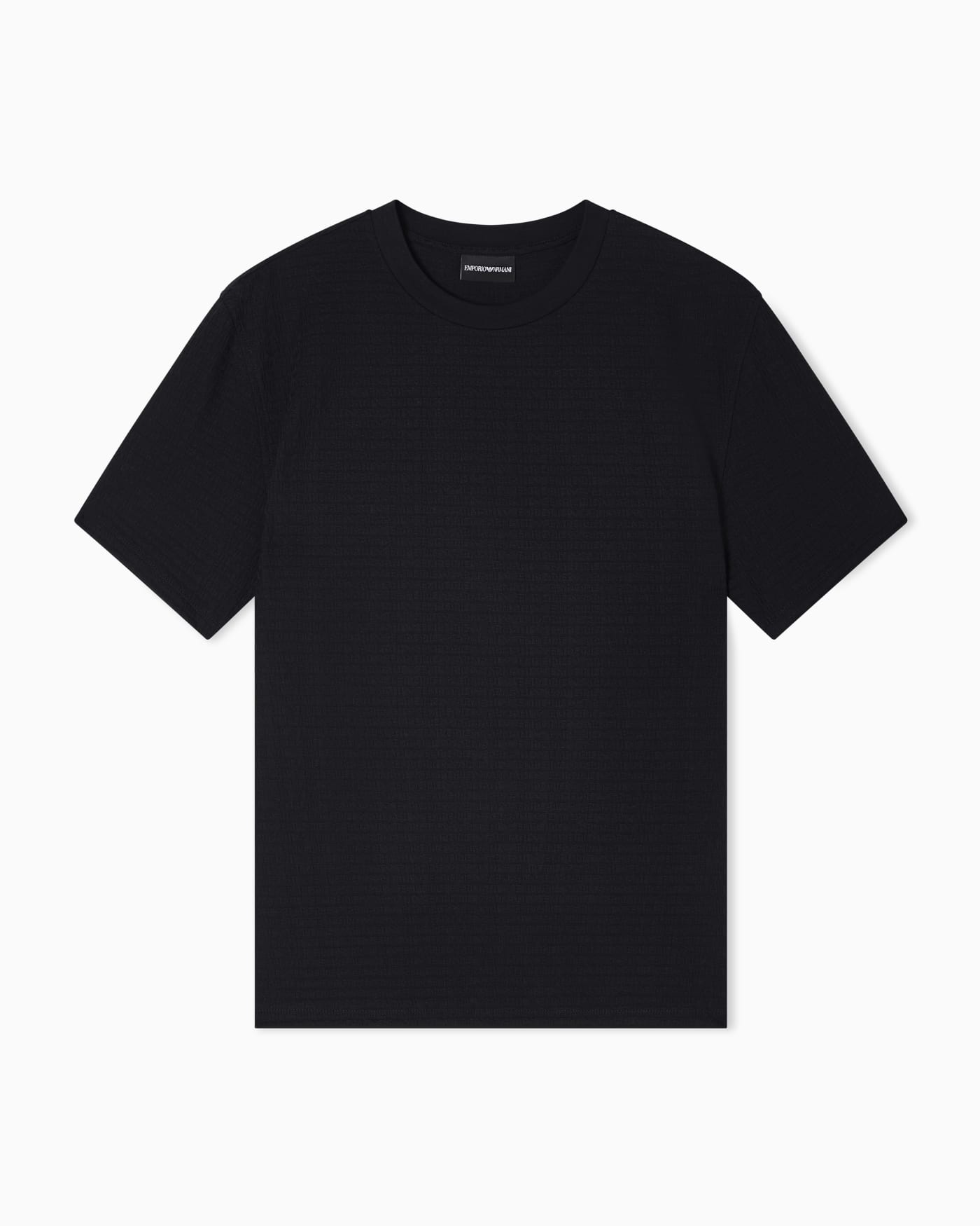 Logo lettering crew neck t-shirt man