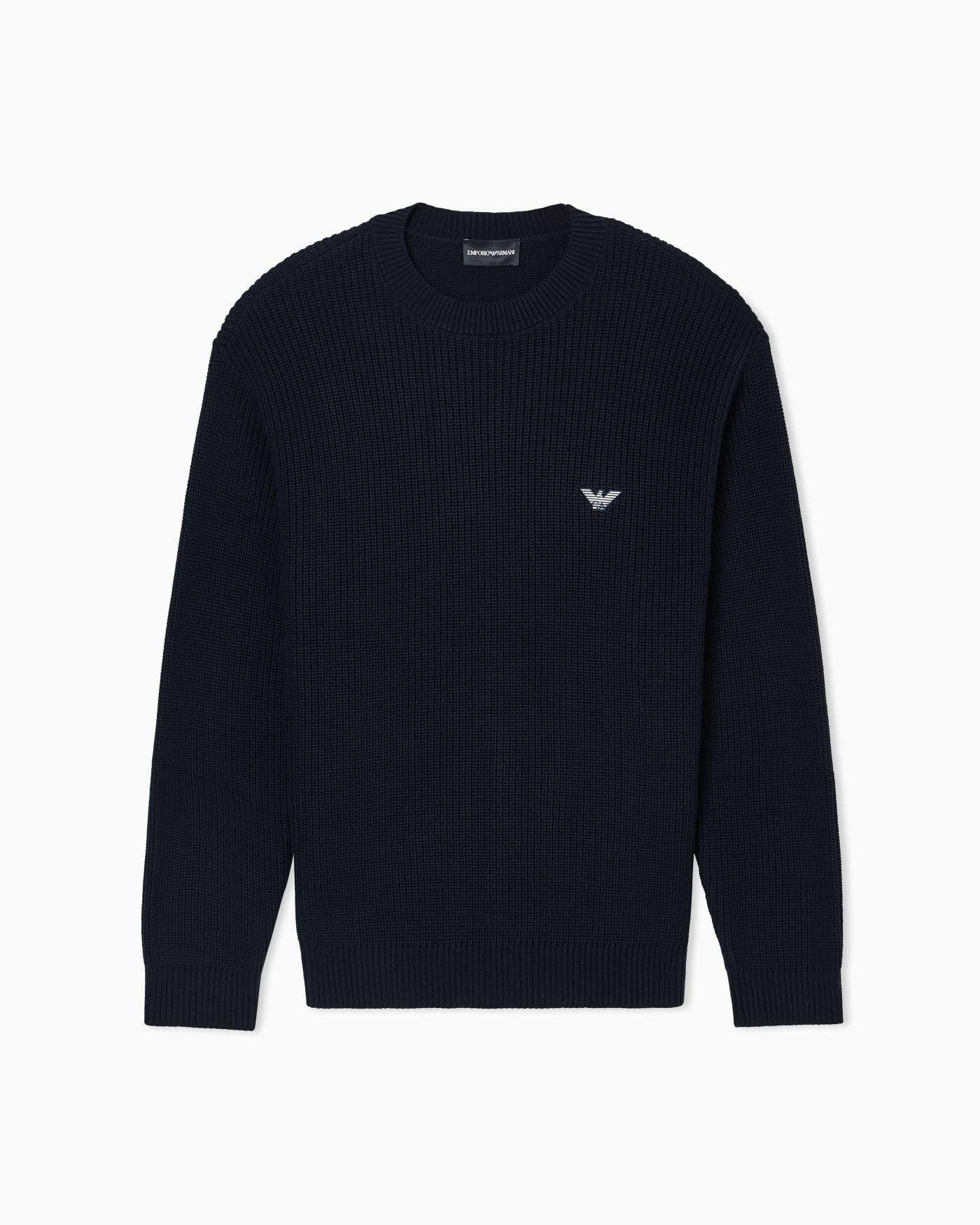 Half fisherman’s rib knit jumper