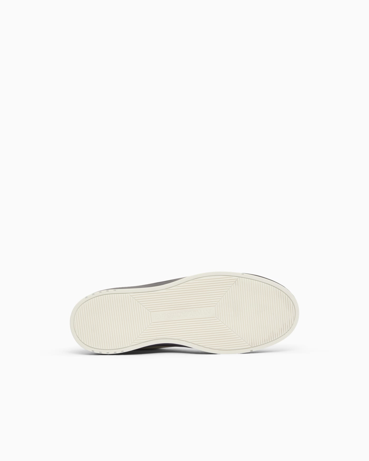 Leather sneakers with suede details