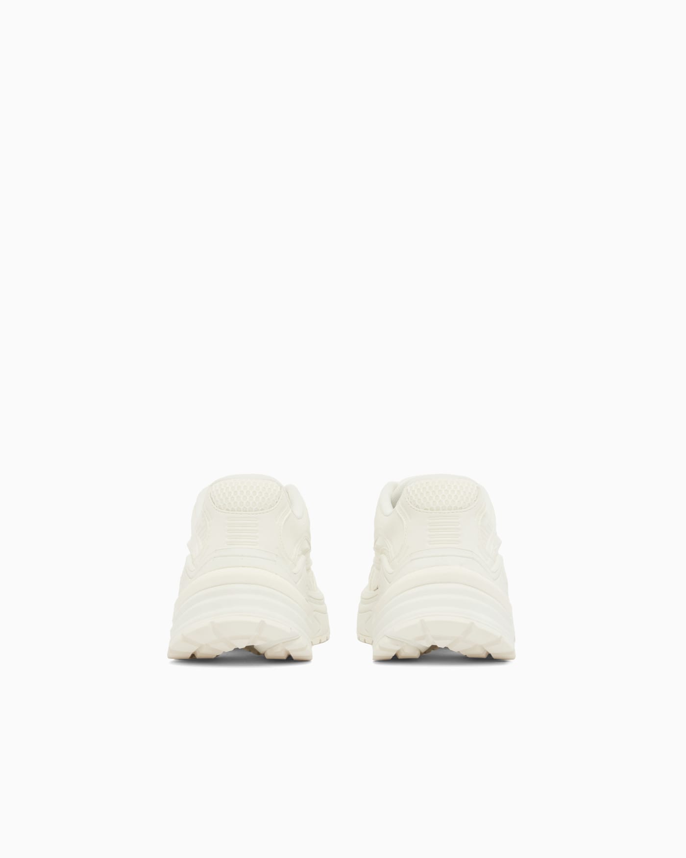 Suede and mesh sneakers