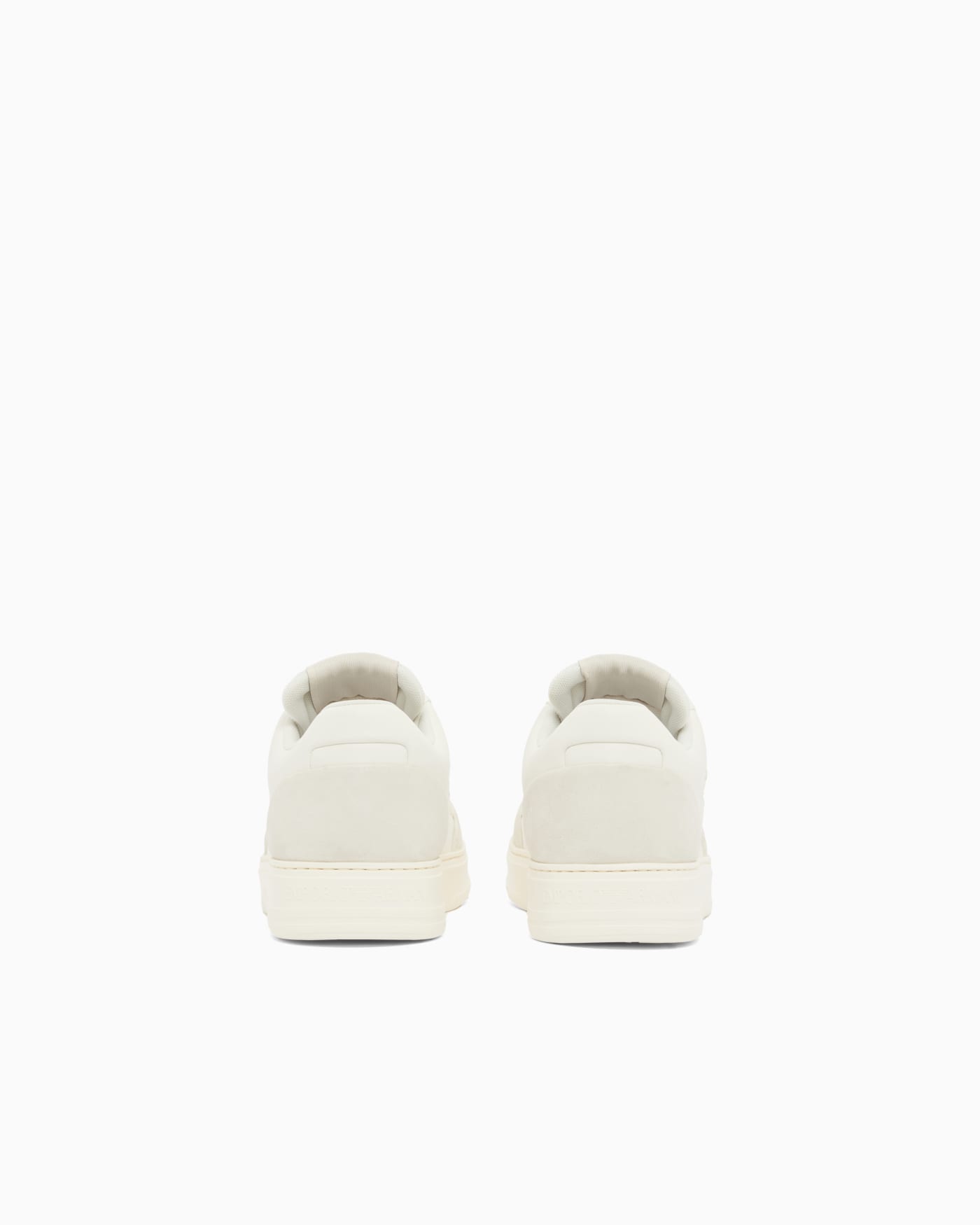 Cordura sneakers with suede details