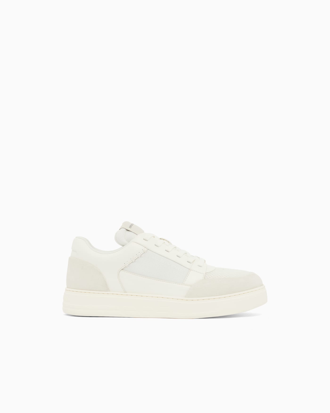 Cordura sneakers with suede details