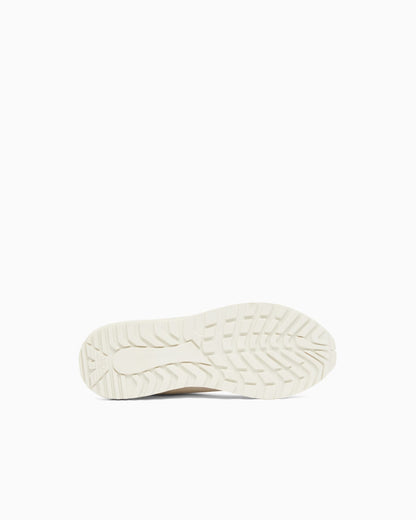 Cordura sneakers with suede details and side logo