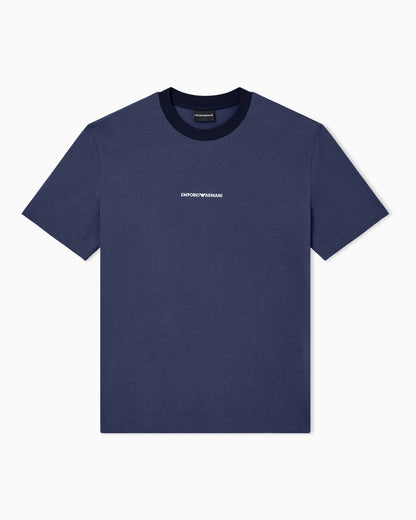 Heavy jersey T-shirt with EA Generation embroidery