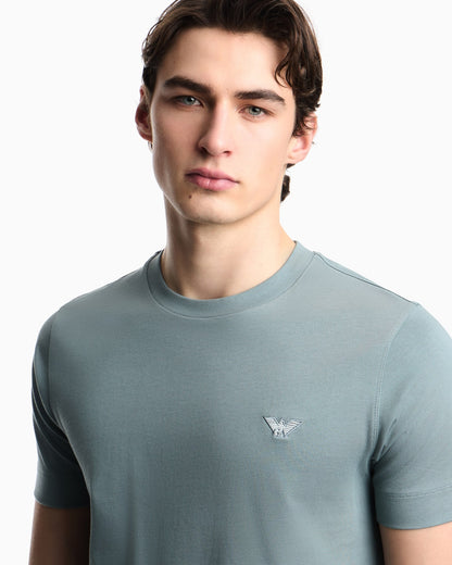 Slim-fit T-shirt in heavy jersey
