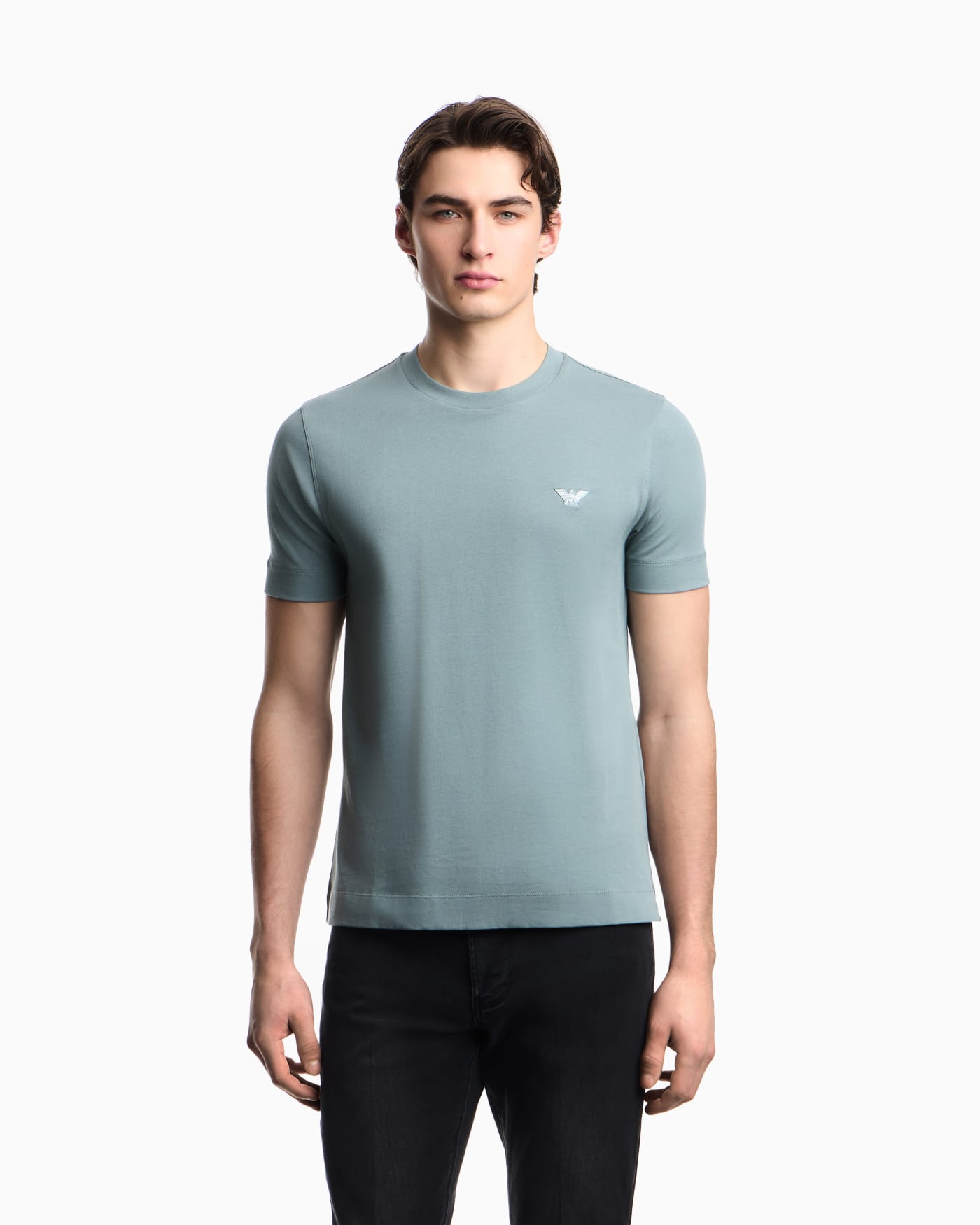 Slim-fit T-shirt in heavy jersey