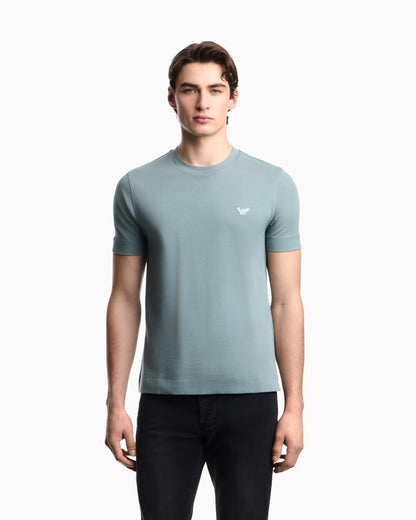 Slim-fit T-shirt in heavy jersey