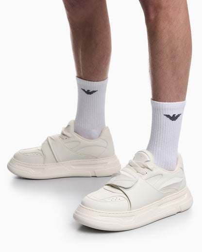 Sneakers with strap