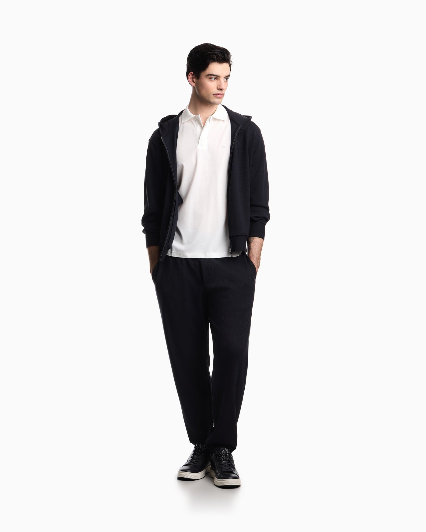 Travel Essential Lyocell-blend jersey polo shirt