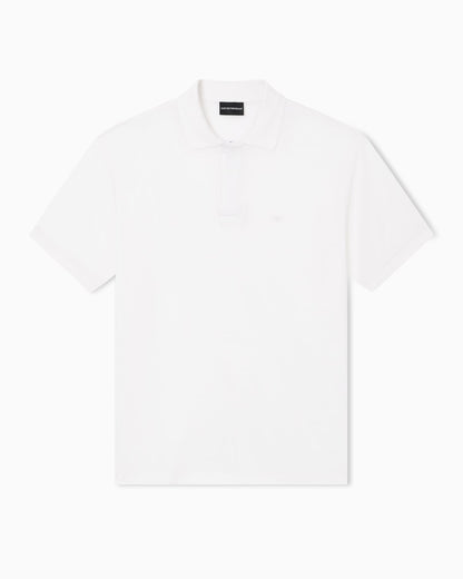 Travel Essential Lyocell-blend jersey polo shirt