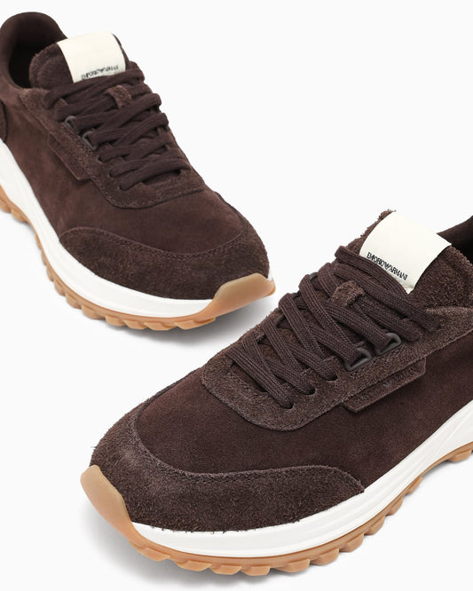 Eagle Club capsule collection suede sneakers