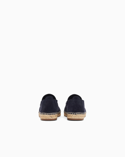 Velour suede espadrilles