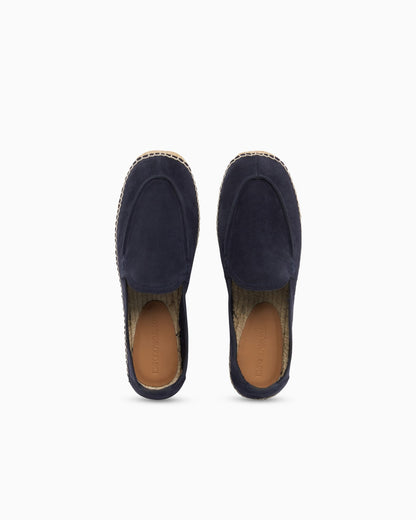 Velour suede espadrilles