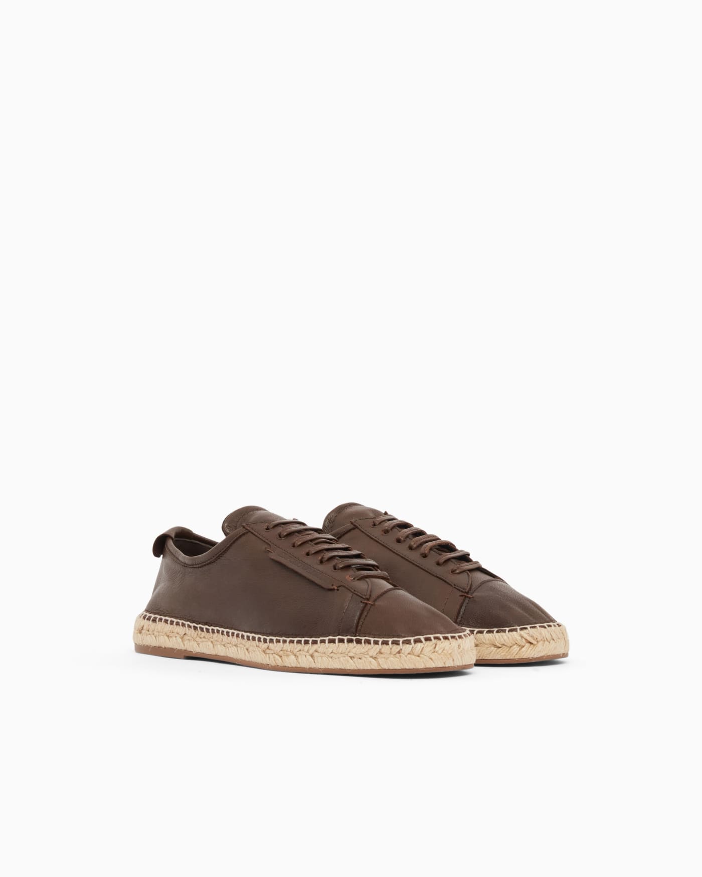 Icon supple nappa-leather lace-up espadrilles