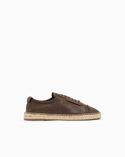 Icon supple nappa-leather lace-up espadrilles