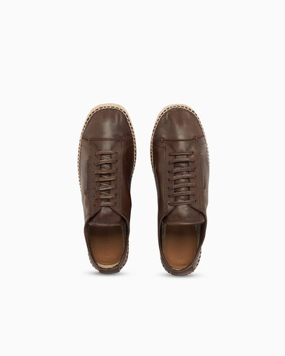 Icon supple nappa-leather lace-up espadrilles