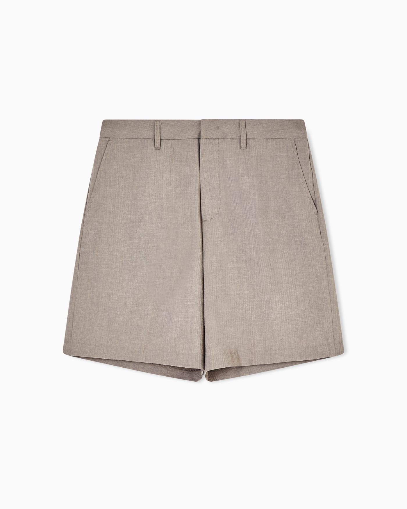 Shorts in technical seersucker fabric