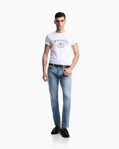 Armani Jeans jersey T-shirt with print