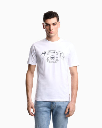 Armani Jeans jersey T-shirt with print