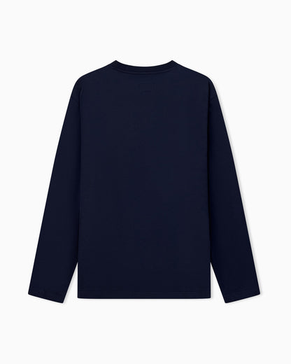 Jersey shirt with armani jeans print