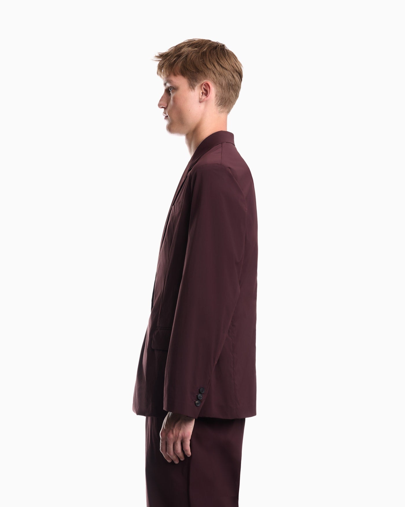 Regular fit blazer in stretch fabric
