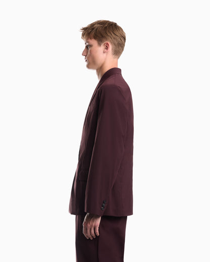 Regular fit blazer in stretch fabric