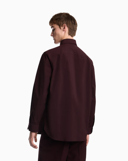 Regular fit shirt in stretch fabric